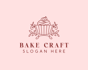 Confectionary Cupcake Baking logo design