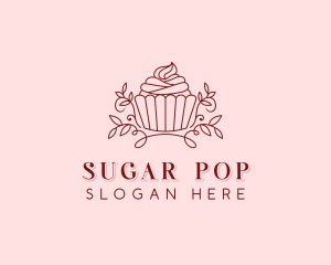 Confectionary Cupcake Baking logo design