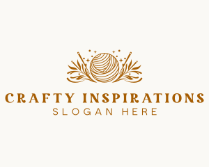 Yarn Needle Crafted logo