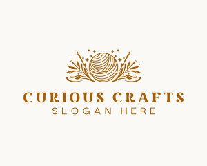 Yarn Needle Crafted logo