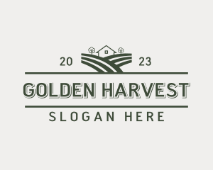 Agriculture Harvest Ranch logo design