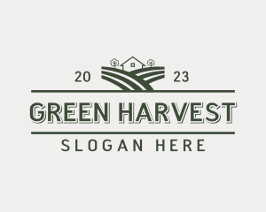 Agriculture Harvest Ranch logo design