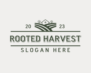 Agriculture Harvest Ranch logo design