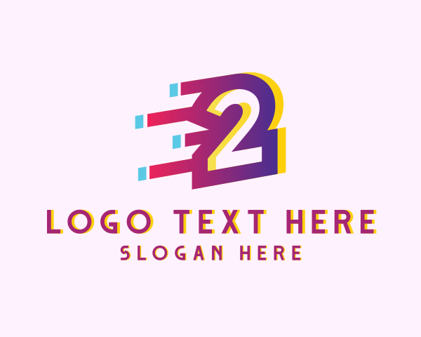 Speedy Number 2 Motion Business logo