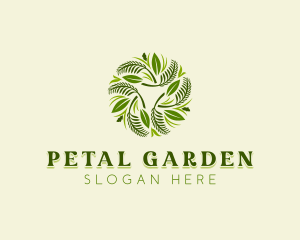 Organic Botanical Wellness logo design