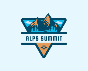 Mountain Summit Adventure logo design