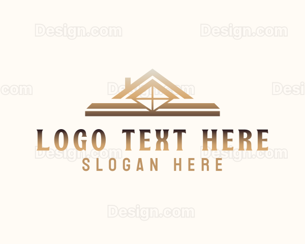 Roof Renovation Contractor Logo