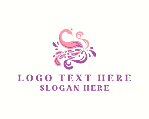 Swan Swirl Paint logo