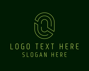 Geometric Business Letter O logo