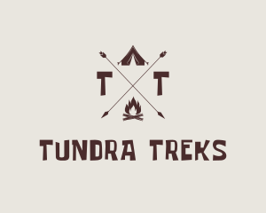 Outdoor Campsite Adventure logo design