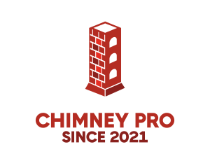 Brick Chimney Building logo