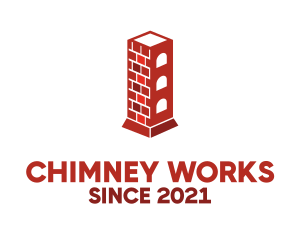 Brick Chimney Building logo