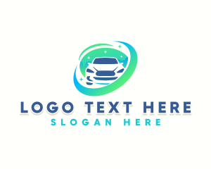 Auto Car Wash Cleaning logo