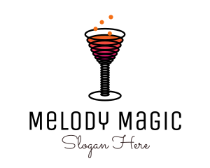 Spring Cocktail Drink logo