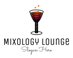 Spring Cocktail Drink logo