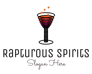 Spring Cocktail Drink logo