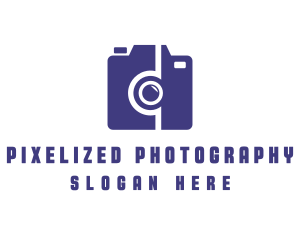 Minimalist Camera Photography logo design