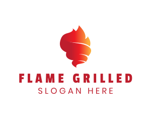 Fire Grill Restaurant logo design