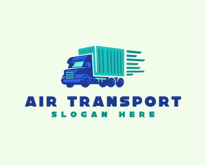 Truck Cargo Delivery logo design