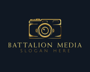 Media Photography Camera logo design