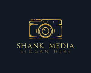 Media Photography Camera logo design