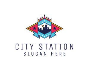 Urban Real Estate City logo design