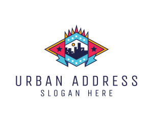 Urban Real Estate City logo design