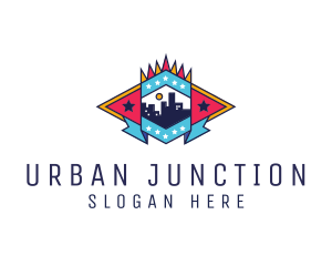 Urban Real Estate City logo design