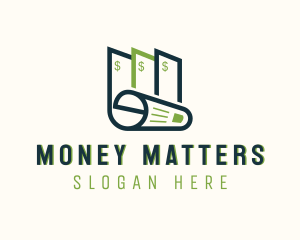 Money Check Document logo design