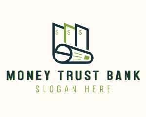 Money Check Document logo design