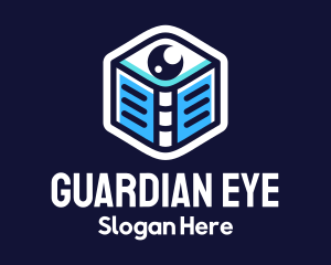 Eye Book Module logo design