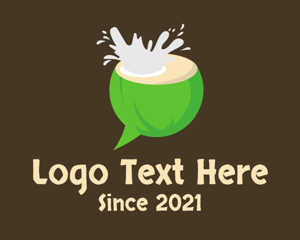 Chatting logo example 1