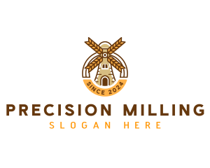 Grain Flour Mill logo design