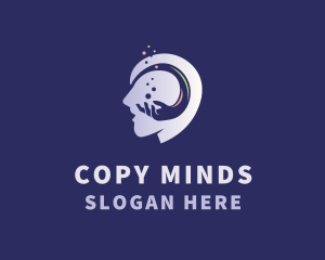 Human Mind Wellness logo design