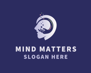 Human Mind Wellness logo design