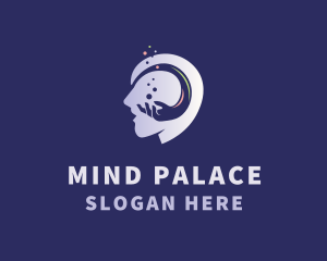 Human Mind Wellness logo design