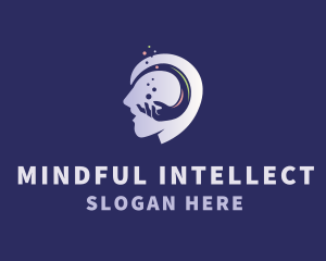 Human Mind Wellness logo design