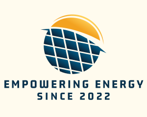 Solar Energy Panel logo design