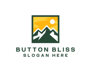 Mountain Summit Hiking logo design