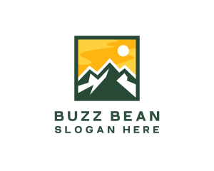 Mountain Summit Hiking logo design