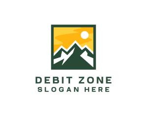 Mountain Summit Hiking logo design