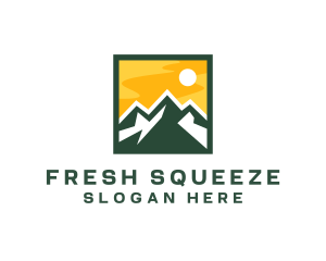 Mountain Summit Hiking logo design