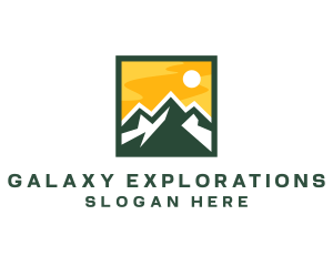 Mountain Summit Hiking logo design