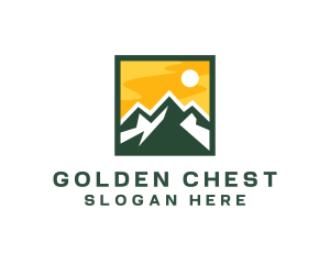 Mountain Summit Hiking logo design