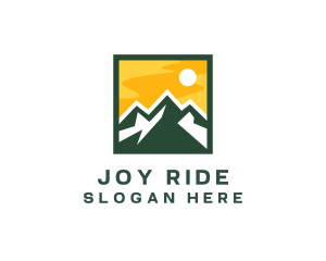 Mountain Summit Hiking logo design