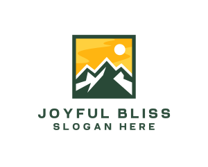 Mountain Summit Hiking logo design