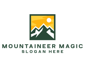 Mountain Summit Hiking logo design