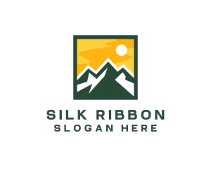 Mountain Summit Hiking logo design