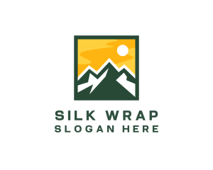 Mountain Summit Hiking logo design