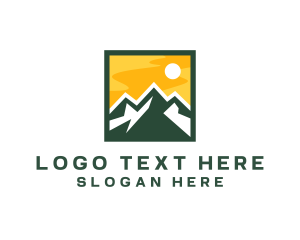 Mountain logo example 2
